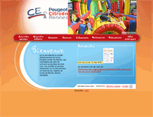 Tablet Screenshot of cepsarennes.com